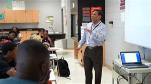 male high school teacher 